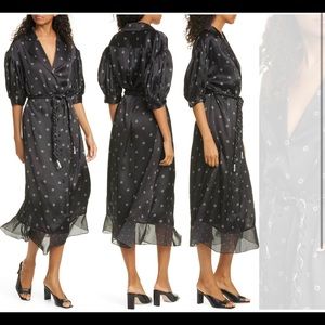 Dyvna mini silk shirt dress Nordstrom